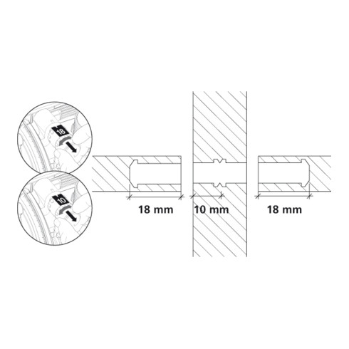 Lamello Verbinder Tenso P-14