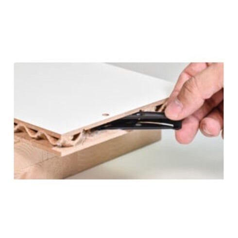 Lamello Verbindungssystem LC P-16x11 für Leichtbauplatten ohne Einsatz von Einleimern, 80 Stück