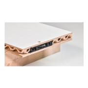 Lamello Verbindungssystem LC P-16x11, Set für Leichtbauplatten ohne Einsatz von Einleimern, 80 Stück, inkl. Clamex P-14/10-4