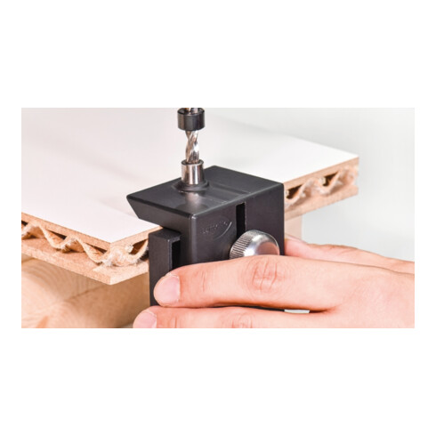 Lamello Verbindungssystem LC P-16x11, Set für Leichtbauplatten ohne Einsatz von Einleimern, 80 Stück, inkl. Clamex P-14/10