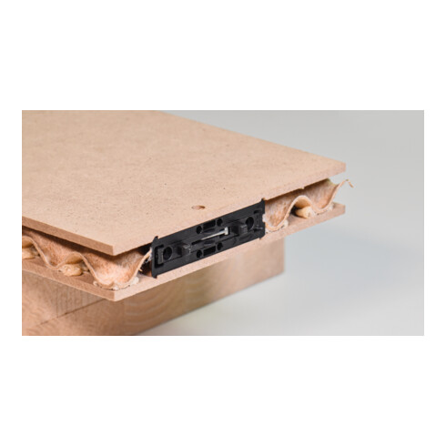 Lamello Verbindungssystem LC P-16x17 für Leichtbauplatten ohne Einsatz von Einleimern, 80 Stück