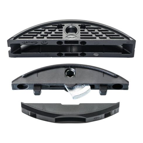 Lamello Verbindungssystem LC P-16x17, Set für Leichtbauplatten ohne Einsatz von Einleimern, 80 Stück, inkl. Clamex P-14