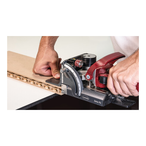 Lamello Verbindungssystem LC P-16x17, Set für Leichtbauplatten ohne Einsatz von Einleimern, 80 Stück, inkl. Clamex P-14