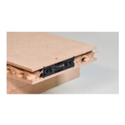 Lamello Verbindungssystem LC P-16x17, Set für Leichtbauplatten ohne Einsatz von Einleimern, 80 Stück, inkl. Clamex P-14-5