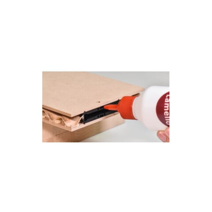 Lamello Verbindungssystem LC P-16x17, Set für Leichtbauplatten ohne Einsatz von Einleimern, 80 Stück, inkl. Clamex P-14