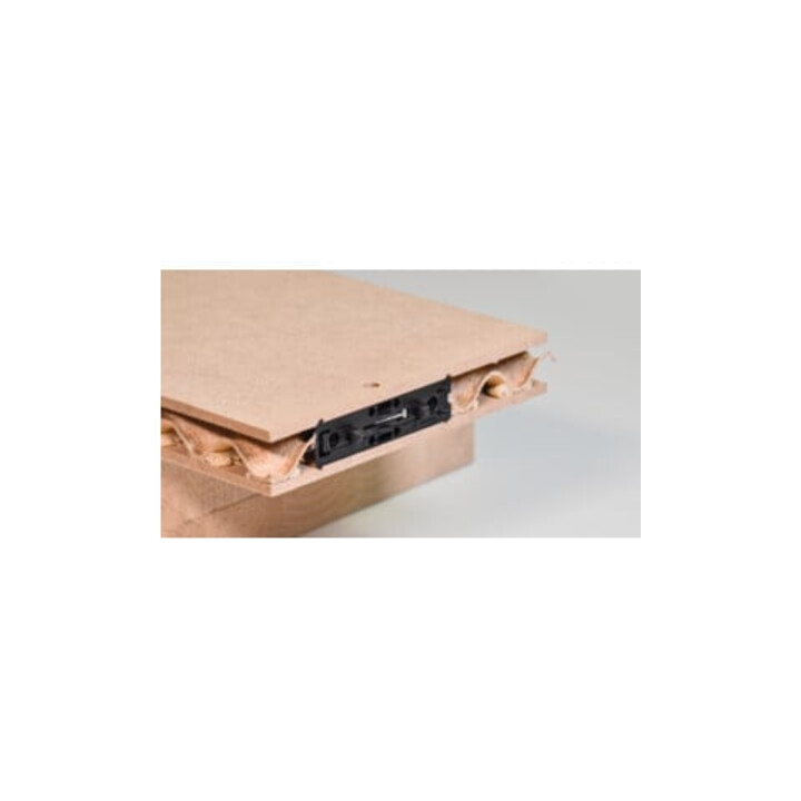 Lamello Verbindungssystem LC P-16x17, Set für Leichtbauplatten ohne Einsatz von Einleimern, 80 Stück, inkl. Clamex P-14