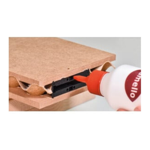 Lamello Verbindungssystem LC P-16x22 für Leichtbauplatten ohne Einsatz von Einleimern, 1000 Stück