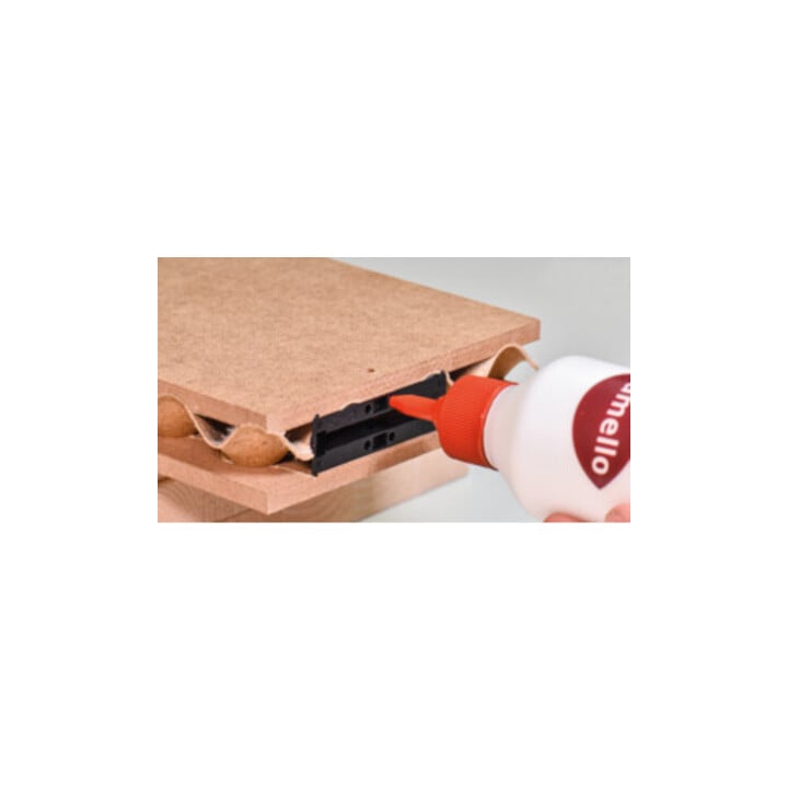 Lamello Verbindungssystem LC P-16x22 für Leichtbauplatten ohne Einsatz von Einleimern, 80 Stück