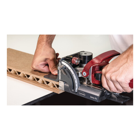 Lamello Verbindungssystem LC P-16x22, Set für Leichtbauplatten ohne Einsatz von Einleimern, 80 Stück, inkl. Clamex P-14