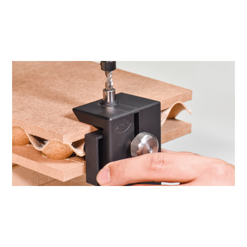 Lamello Verbindungssystem LC P-16x22, Set für Leichtbauplatten ohne Einsatz von Einleimern, 80 Stück, inkl. Clamex P-14