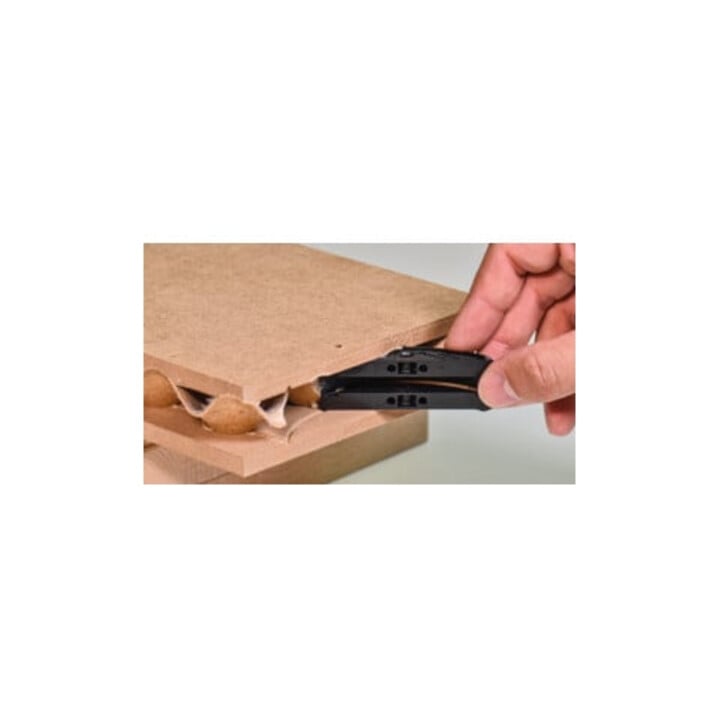 Lamello Verbindungssystem LC P-16x22, Set für Leichtbauplatten ohne Einsatz von Einleimern, 80 Stück, inkl. Clamex P-14