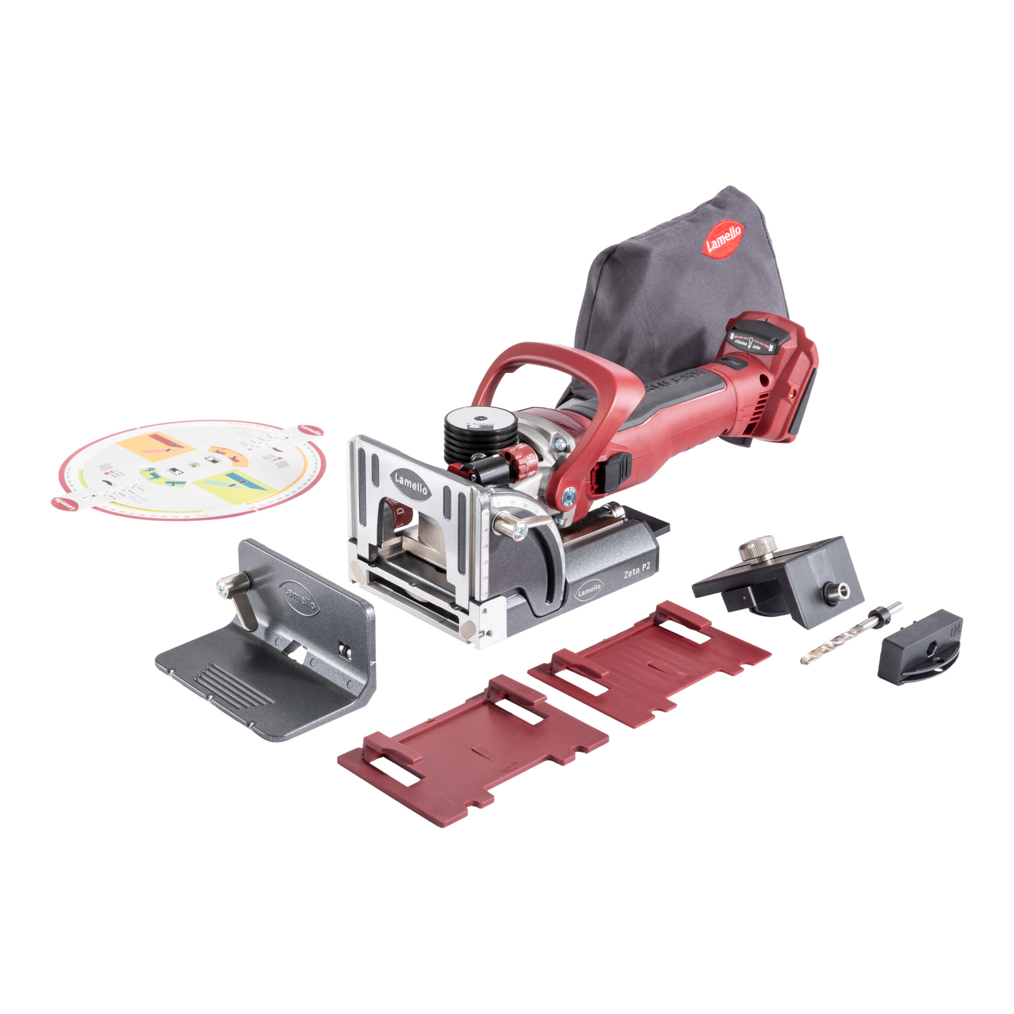 Lamello Zeta P2 Akku Nutfräsmaschine, DP, im Systainer, ohne Akkus und Lader
