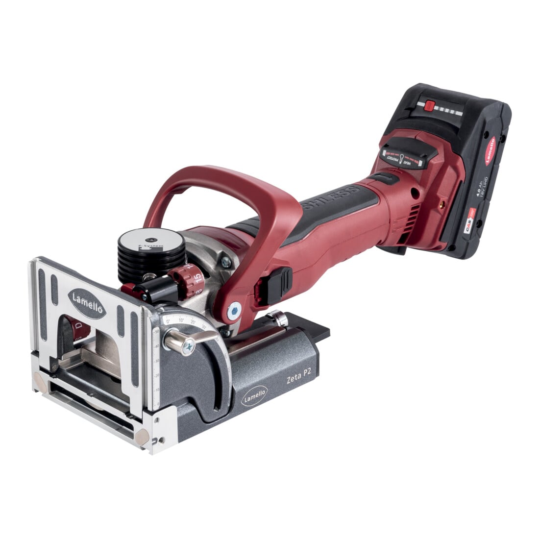 Lamello Zeta P2 Fraiseuse à rainurer sans fil, DP, set, en systainer, avec batteries, chargeur, prise type C Euro