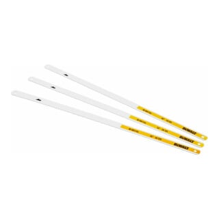 Lames de scie bi-métal 300mm DEWALT, paquet de 3 avec 18 / 24 / 32 TPI DWHT0-20558