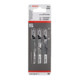 Lames de scie sauteuse, set de 3 pièces T 101 BIF (2x); T 101 AOF-3