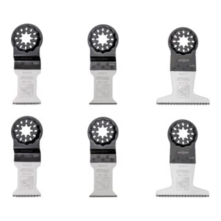 Lames de scie STIER pour le bois, 6 pièces