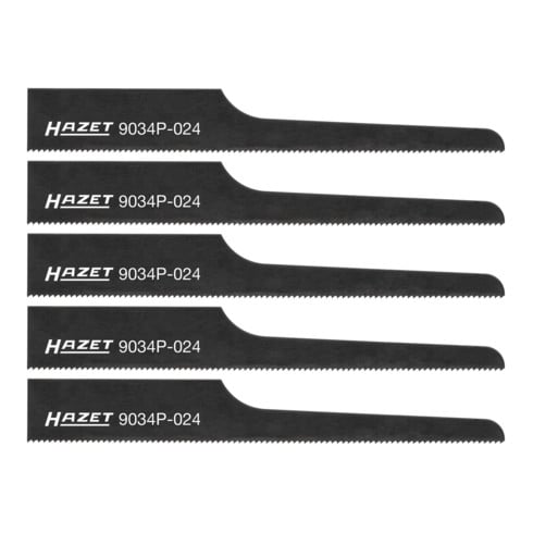 Lames pour la scie sabre 24 dents 5x 9034P-024/5 HAZET