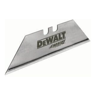 Lames trapèzes universelles DEWALT revêtues de carbure de tungstène 50 pièces en distributeur DWHT8-11131