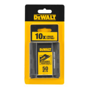 Lames trapèzes universelles DEWALT revêtues de carbure de tungstène 50 pièces en distributeur DWHT8-11131-4