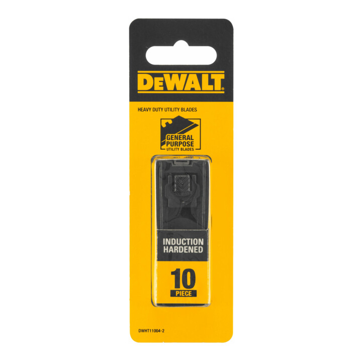 Lames trapèzes universelles DEWALT trempées par induction 10 pces sans distributeur DWHT11004-2