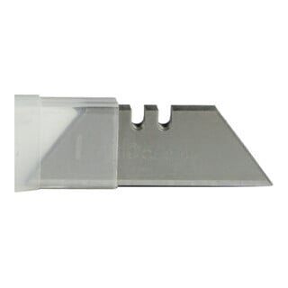 Lames trapezoïdales de rechange 61 x 19 mm, 10 pièces en distributeur
