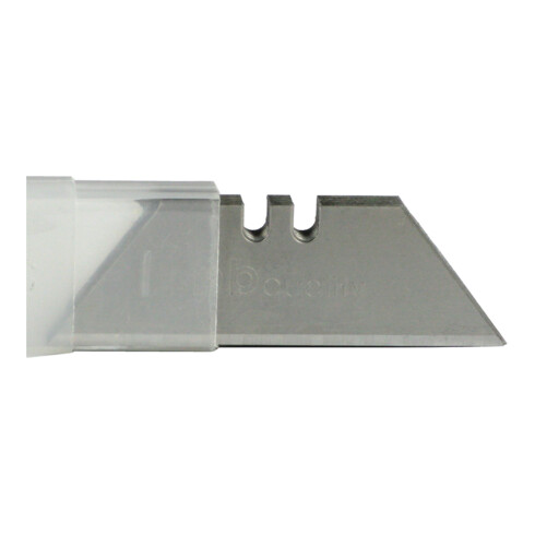 Lames trapezoïdales de rechange 61 x 19 mm, 10 pièces en distributeur