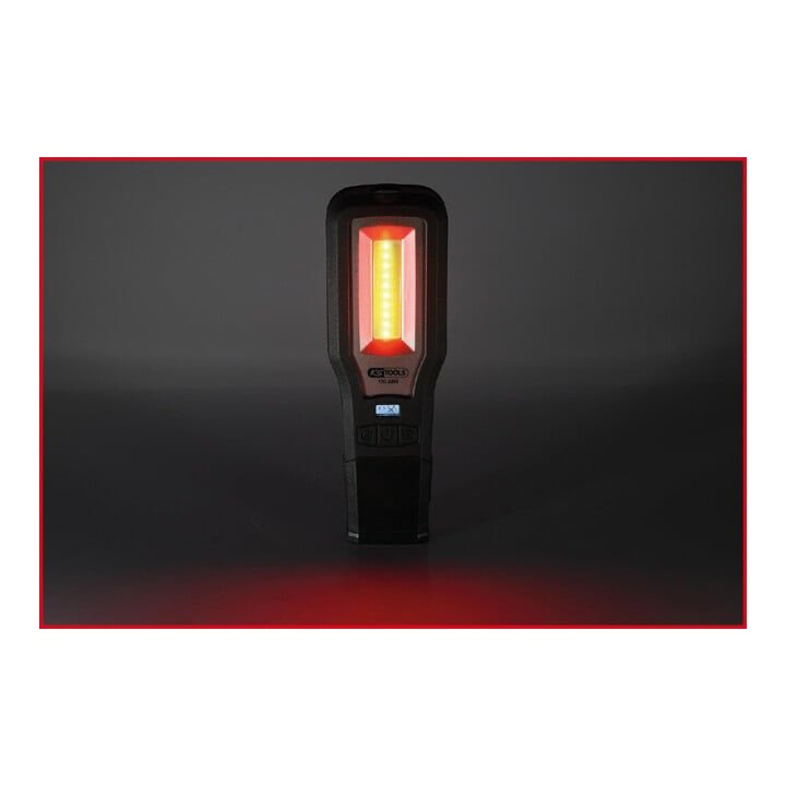 Lampe à main d’atelier mobile KS Tools, rabattable, 550 Lumens