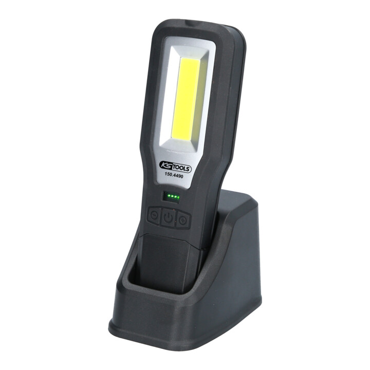Lampe à main d’atelier mobile KS Tools, rabattable, 550 Lumens