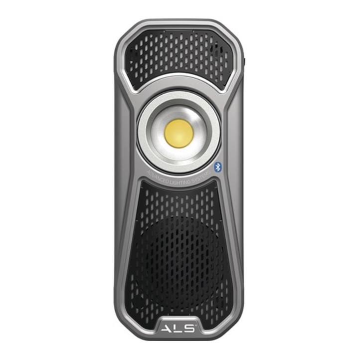 Lampe à main LED à piles 3,7 V 3200 mAh Li-Poly 300/600 (2 niveaux d'éclairage) lm