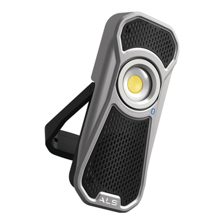Lampe à main LED à piles 3,7 V 3200 mAh Li-Poly 300/600 (2 niveaux d'éclairage) lm