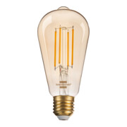 Lampe Brennenstuhl Connect WiFi filament LED Edison E27, 470lm, 4,9W