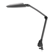 Lampe de bureau Ku.noir anthracite avec pied et LED