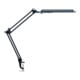 Lampe de bureau métal/cuivre noir H.max.450mm avec pince de table avec LED-1