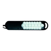 Lampe de bureau métal/cuivre noir H.max.450mm avec pince de table avec LED-2