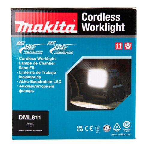Lampe de chantier Makita LED 14.4V-18V
