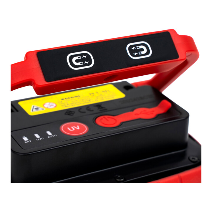 Lampe de désinfection UV STIER, lampe germicide CMS 270 nm, 4 400 mAh