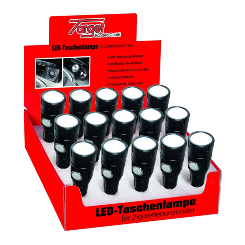 Lampe de poche LED rechargeable, 12 V