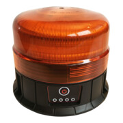 Lampe de signalisation LED rechargeable, magnétique, avec ventouse