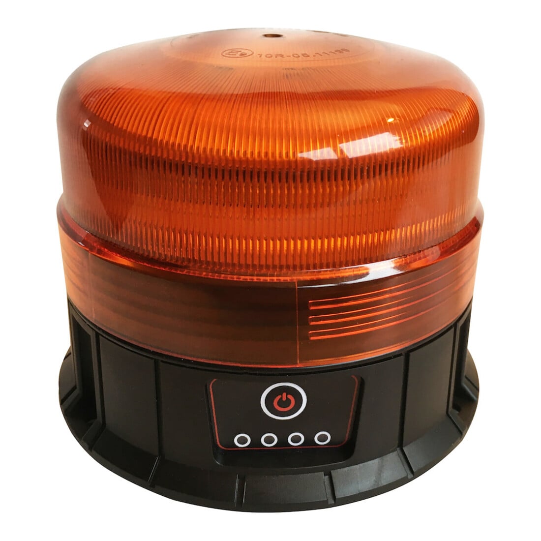 Lampe de signalisation LED rechargeable, magnétique, avec ventouse