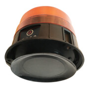 Lampe de signalisation LED rechargeable, magnétique, avec ventouse-4