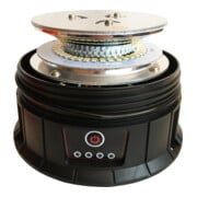 Lampe de signalisation LED rechargeable, magnétique, avec ventouse-5
