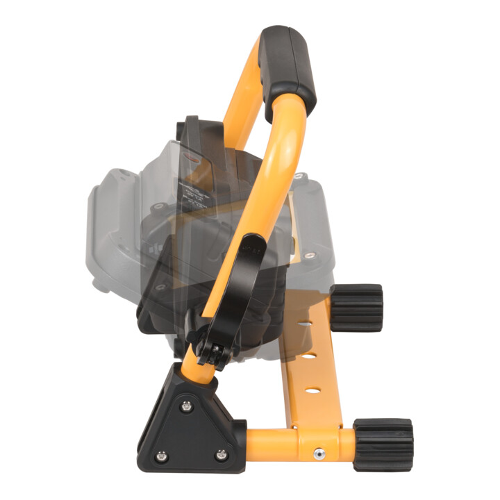 Lampe de travail à LED de Brennenstuhl JARO 1010 MA (lampe de travail à LED rechargeable 10W, 1100lm, 6500K, pour usage extérieur IP54, autonomie de 12h, lampe de travail à LED avec interface de charge USB-C)