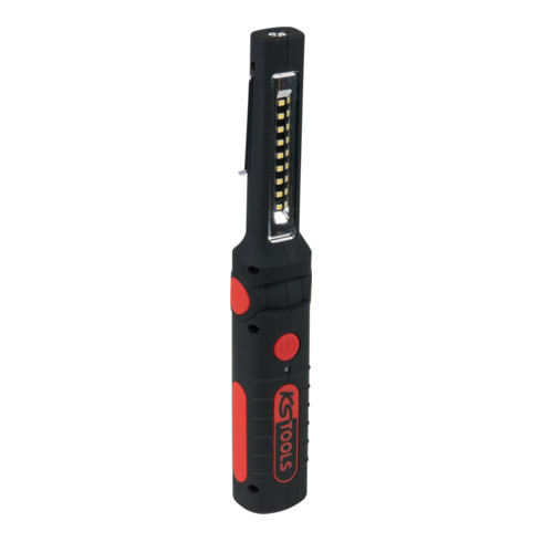 Lampe de travail KS Tools LED à batterie, pliable, 9 + 1 LEDs