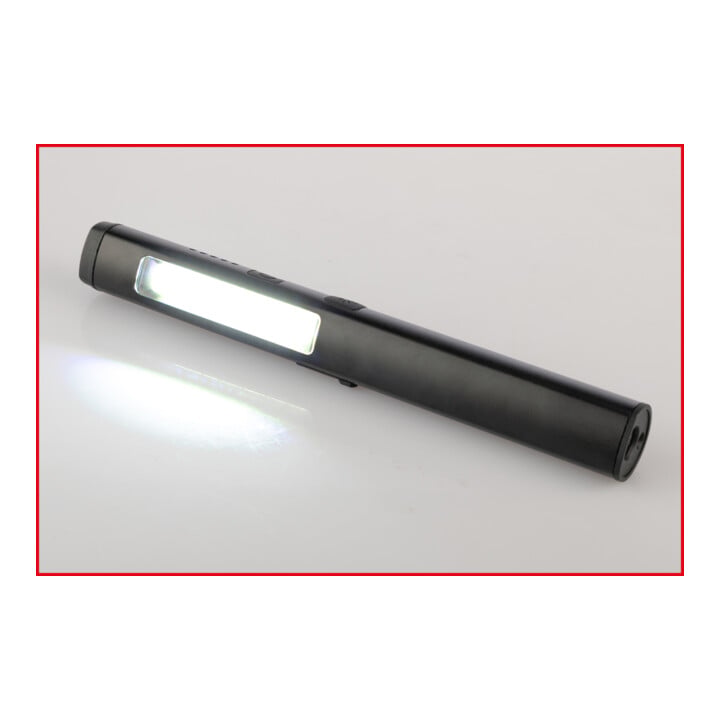 Lampe d’inspection à bande LED KS Tools COB de 350 lumens avec spot UV à LED et pointeur laser