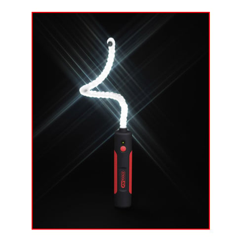 Lampe d'inspection flexible, 400 Lumens