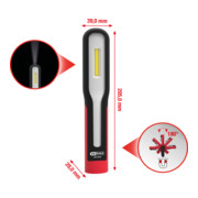 Lampe d’inspection KS Tools perfectLight, 200 Lumens, articulée