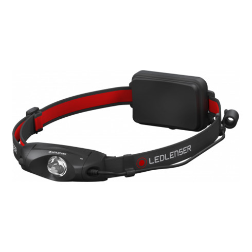 Lampe frontale à Ledlenser H4 avec tête de lampe pivotante