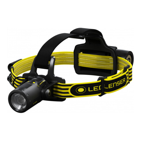 Lampe frontale professionnelle Ledlenser iLH8R rechargeable pour les zones de travail dangereuses