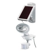 Lampe LED solaire SOL 14 plus IP44 avec détecteur de mouvements infrarouge 2xLED 0,5W 85lm Longueur câble 3m Couleur Gris-Blanc-1