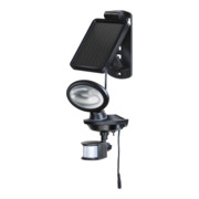 Lampe LED solaire SOL 14 plus IP44 avec détecteur de mouvements infrarouge 2xLED 0,5W 85lm Longueur câble 3m Couleur Noir-1